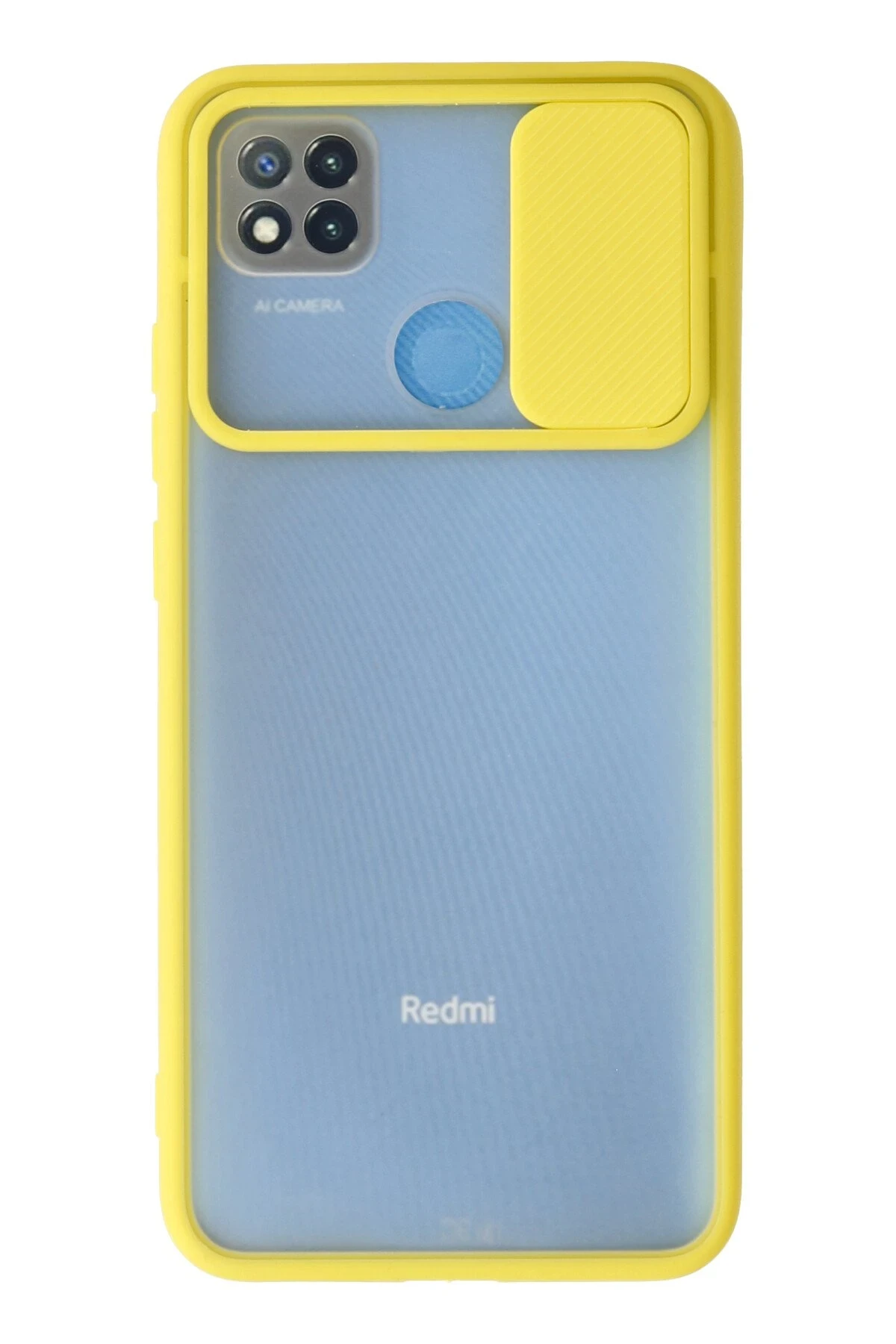 newface-xiaomi-redmi-9c-kilif-palm-buzlu-kamera-surgulu-silikon-sari-default Uray store Xiaomi Redmi 9C Kılıf Palm Buzlu Kamera Sürgülü Silikon - Sarı - Görsel 1