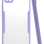 Uray store Xiaomi Redmi 9C Kılıf Platin Silikon - Lila