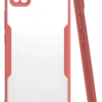 Uray store Xiaomi Redmi 9C Kılıf Platin Silikon - Pembe