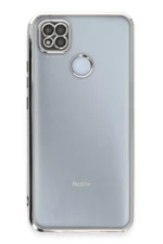 Uray store Xiaomi Redmi 9C Kılıf Razer Lensli Silikon - Gümüş - Görsel 2