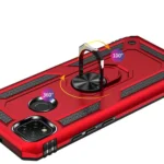 Uray store Xiaomi Redmi 9C Kılıf Sofya Yüzüklü Silikon Kapak - Gold