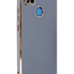 Uray store Xiaomi Redmi 9C Kılıf Volet Silikon - Mavi