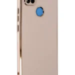 Uray store Xiaomi Redmi 9C Kılıf Volet Silikon - Pembe