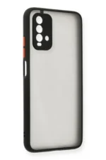 Uray store Xiaomi Redmi 9T Kılıf Montreal Silikon Kapak - Siyah - Görsel 2