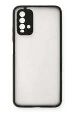 Uray store Xiaomi Redmi 9T Kılıf Montreal Silikon Kapak - Siyah