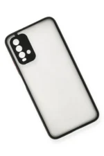 Uray store Xiaomi Redmi 9T Kılıf Montreal Silikon Kapak - Siyah - Görsel 3