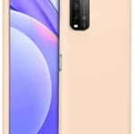 Uray store Xiaomi Redmi 9T Kılıf Nano içi Kadife Silikon - Pudra