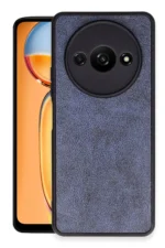Uray store Xiaomi Redmi A3 4G Kılıf Aras Deri Kapak - Lacivert