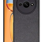 Uray store Xiaomi Redmi A3 4G Kılıf Aras Deri Kapak - Siyah