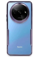 Uray store Xiaomi Redmi A3 4G Kılıf Boyi Silikon Kapak - Derin Mor
