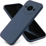 Uray store Xiaomi Redmi A3 4G Kılıf First Silikon - Lacivert