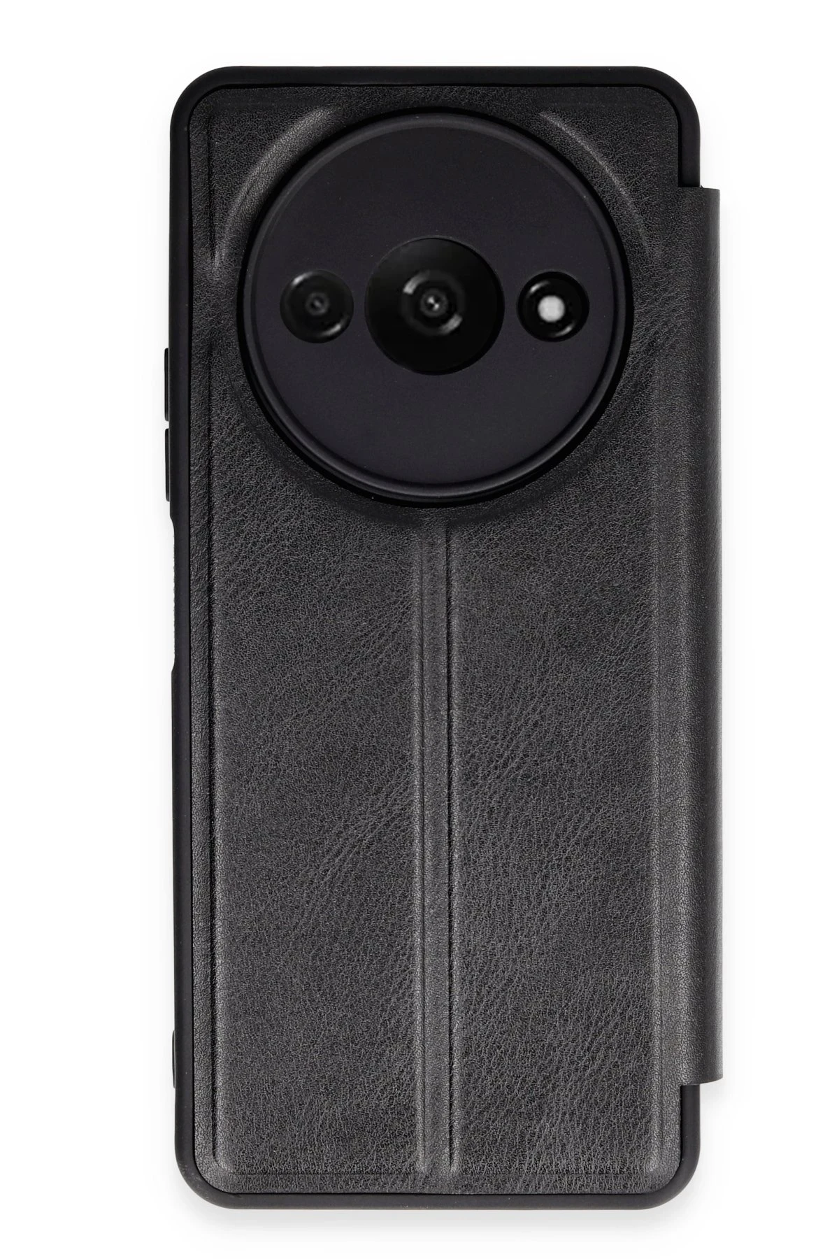 newface-xiaomi-redmi-a3-4g-kilif-flip-cover-siyah-default Uray store Xiaomi Redmi A3 4G Kılıf Flip Cover - Siyah - Görsel 1