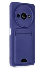 Uray store Xiaomi Redmi A3 4G Kılıf Kelvin Kartvizitli Silikon - Lacivert - Görsel 2