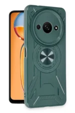 Uray store Xiaomi Redmi A3 4G Kılıf Lincoln Silikon - Koyu Yeşil - Görsel 2