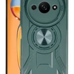 Uray store Xiaomi Redmi A3 4G Kılıf Lincoln Silikon - Koyu Yeşil