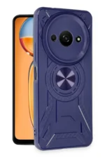 Uray store Xiaomi Redmi A3 4G Kılıf Lincoln Silikon - Lacivert - Görsel 2