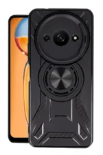 Uray store Xiaomi Redmi A3 4G Kılıf Lincoln Silikon - Siyah