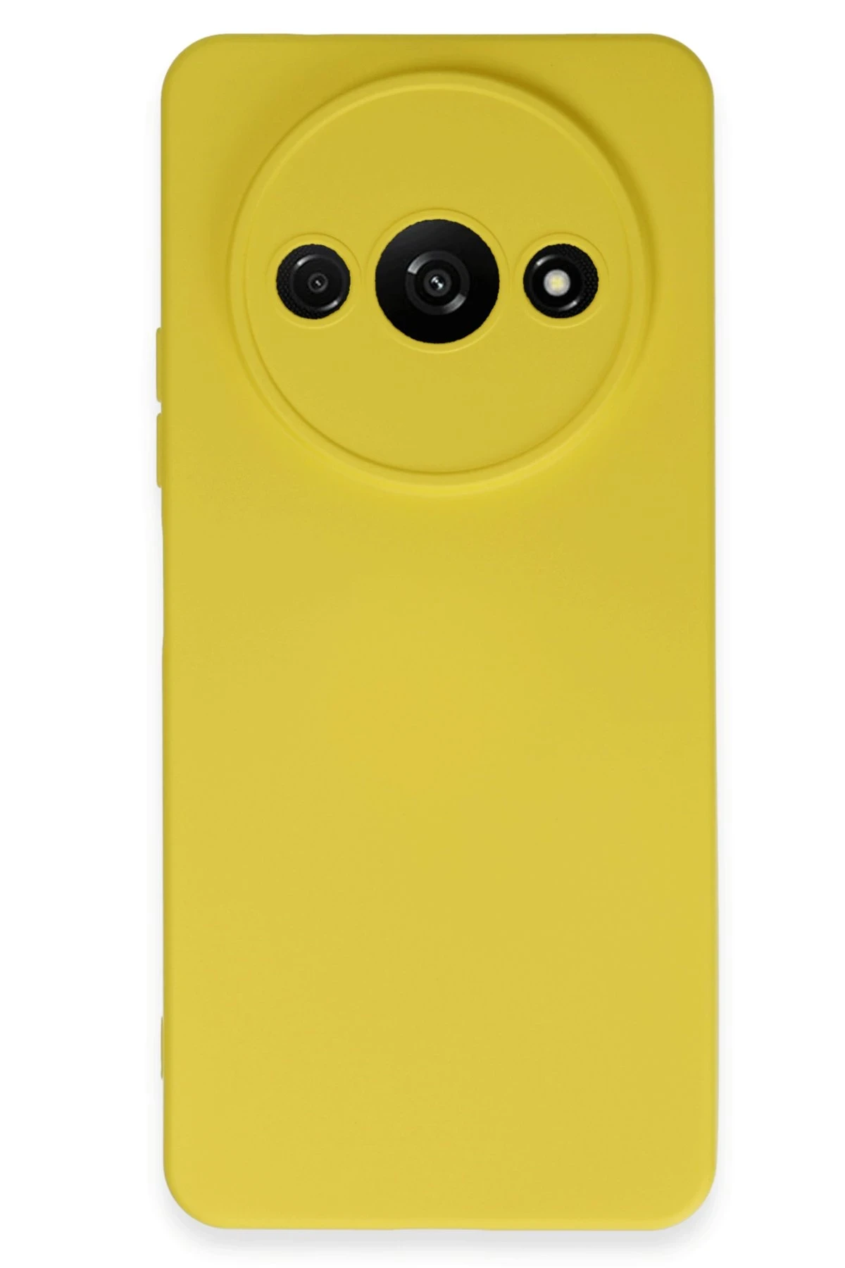 newface-xiaomi-redmi-a3-4g-kilif-nano-ici-kadife-silikon-sari-default Uray store Xiaomi Redmi A3 4G Kılıf Nano içi Kadife Silikon - Sarı - Görsel 1