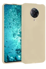 Uray store Xiaomi Redmi K30 Pro Kılıf Nano içi Kadife Silikon - Kemik