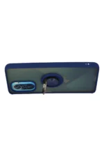 Uray store Xiaomi Redmi K40 Kılıf Montreal Yüzüklü Silikon Kapak - Lacivert - Görsel 3