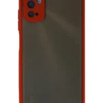 Uray store Xiaomi Redmi Note 10 5G Kılıf Montreal Silikon Kapak - Kırmızı