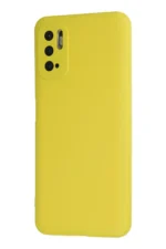 Uray store Xiaomi Redmi Note 10 5G Kılıf Nano içi Kadife Silikon - Sarı - Görsel 3