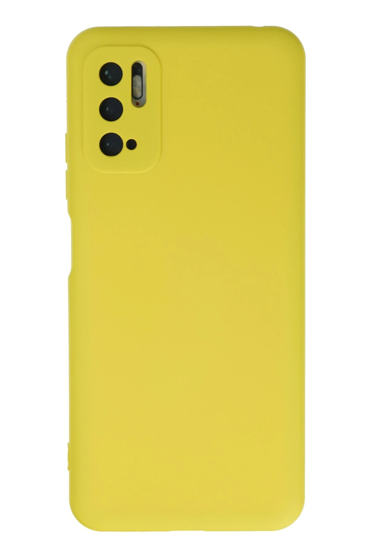 newface-xiaomi-redmi-note-10-5g-kilif-nano-ici-kadife-silikon-sari-default Uray store Xiaomi Redmi Note 10 5G Kılıf Nano içi Kadife Silikon - Sarı - Görsel 1