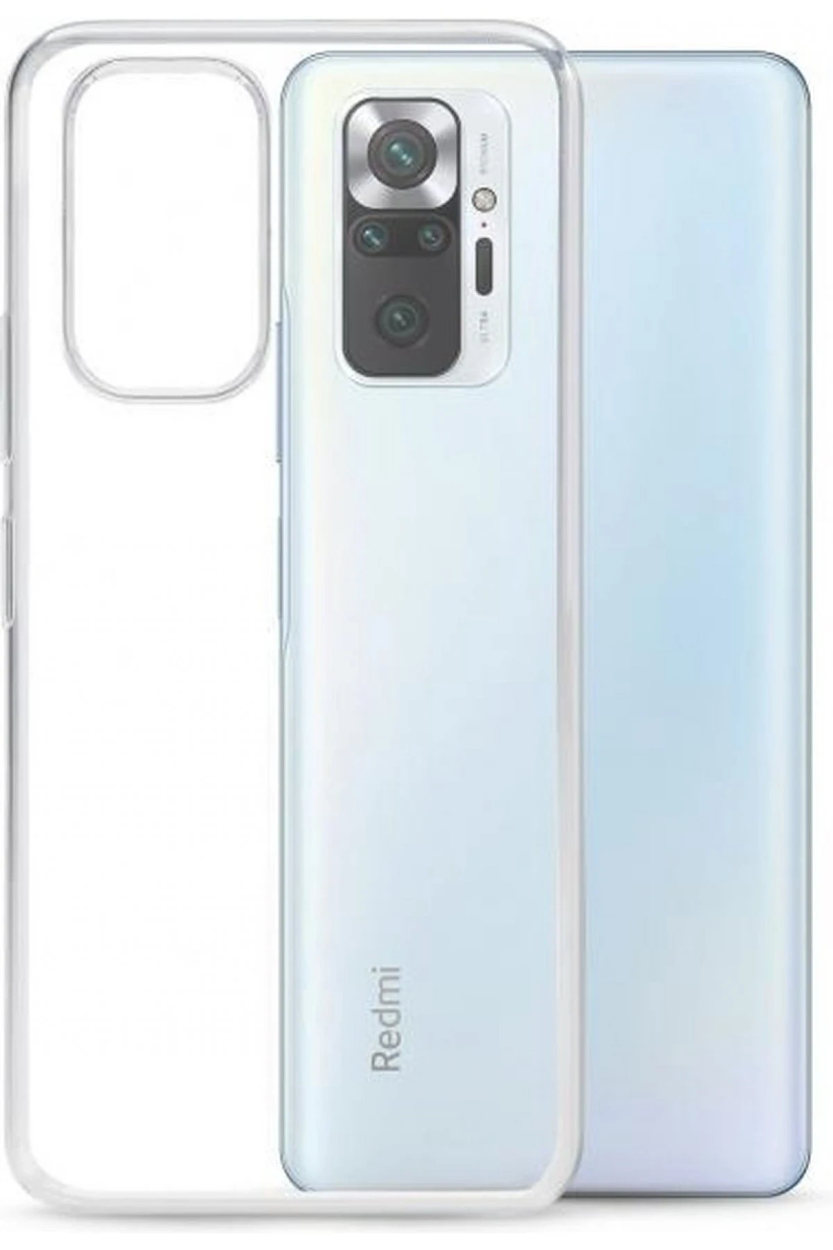 newface-xiaomi-redmi-note-10-kilif-lux-seffaf-silikon-default Uray store Xiaomi Redmi Note 10 Kılıf Lüx Şeffaf Silikon - Görsel 1