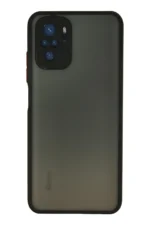 Uray store Xiaomi Redmi Note 10 Kılıf Montreal Silikon Kapak - Siyah
