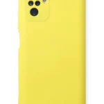 Uray store Xiaomi Redmi Note 10 Kılıf Nano içi Kadife Silikon - Sarı