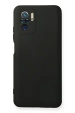 Uray store Xiaomi Redmi Note 10 Kılıf Nano içi Kadife Silikon - Siyah