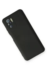 Uray store Xiaomi Redmi Note 10 Kılıf Nano içi Kadife Silikon - Siyah - Görsel 3