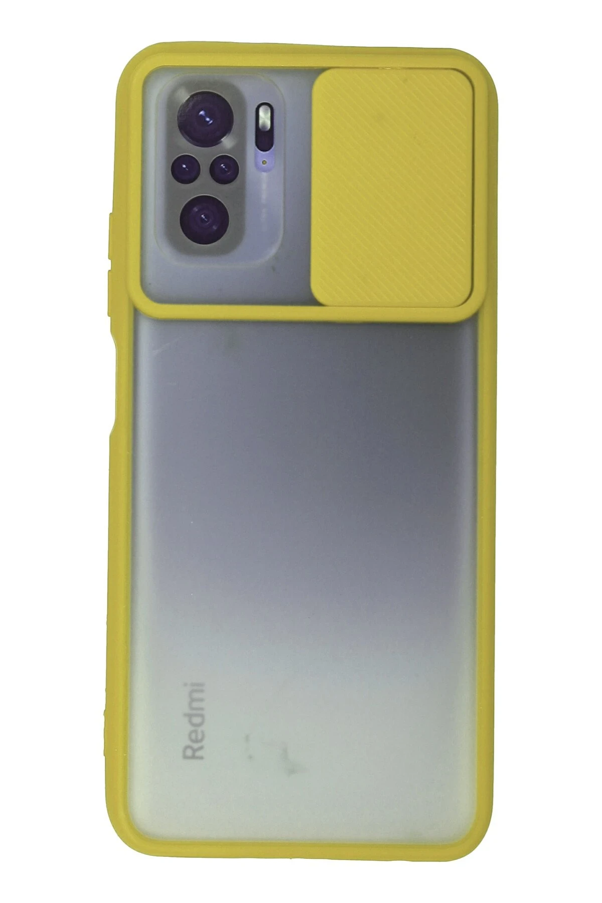 newface-xiaomi-redmi-note-10-kilif-palm-buzlu-kamera-surgulu-silikon-sari-default Uray store Xiaomi Redmi Note 10 Kılıf Palm Buzlu Kamera Sürgülü Silikon - Sarı - Görsel 1