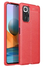 Uray store Xiaomi Redmi Note 10 Pro Kılıf Auto Focus Kapak - Kırmızı