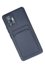 Uray store Xiaomi Redmi Note 10 Pro Kılıf Kelvin Kartvizitli Silikon - Lacivert - Görsel 3