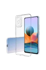 Uray store Xiaomi Redmi Note 10 Pro Kılıf Lüx Şeffaf Silikon