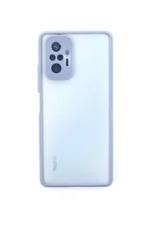 Uray store Xiaomi Redmi Note 10 Pro Kılıf Montreal Silikon Kapak - Gri