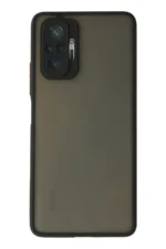 Uray store Xiaomi Redmi Note 10 Pro Kılıf Montreal Silikon Kapak - Siyah