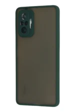 Uray store Xiaomi Redmi Note 10 Pro Kılıf Montreal Silikon Kapak - Yeşil - Görsel 3