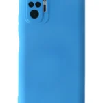 Uray store Xiaomi Redmi Note 10 Pro Kılıf Nano içi Kadife Silikon - Mavi