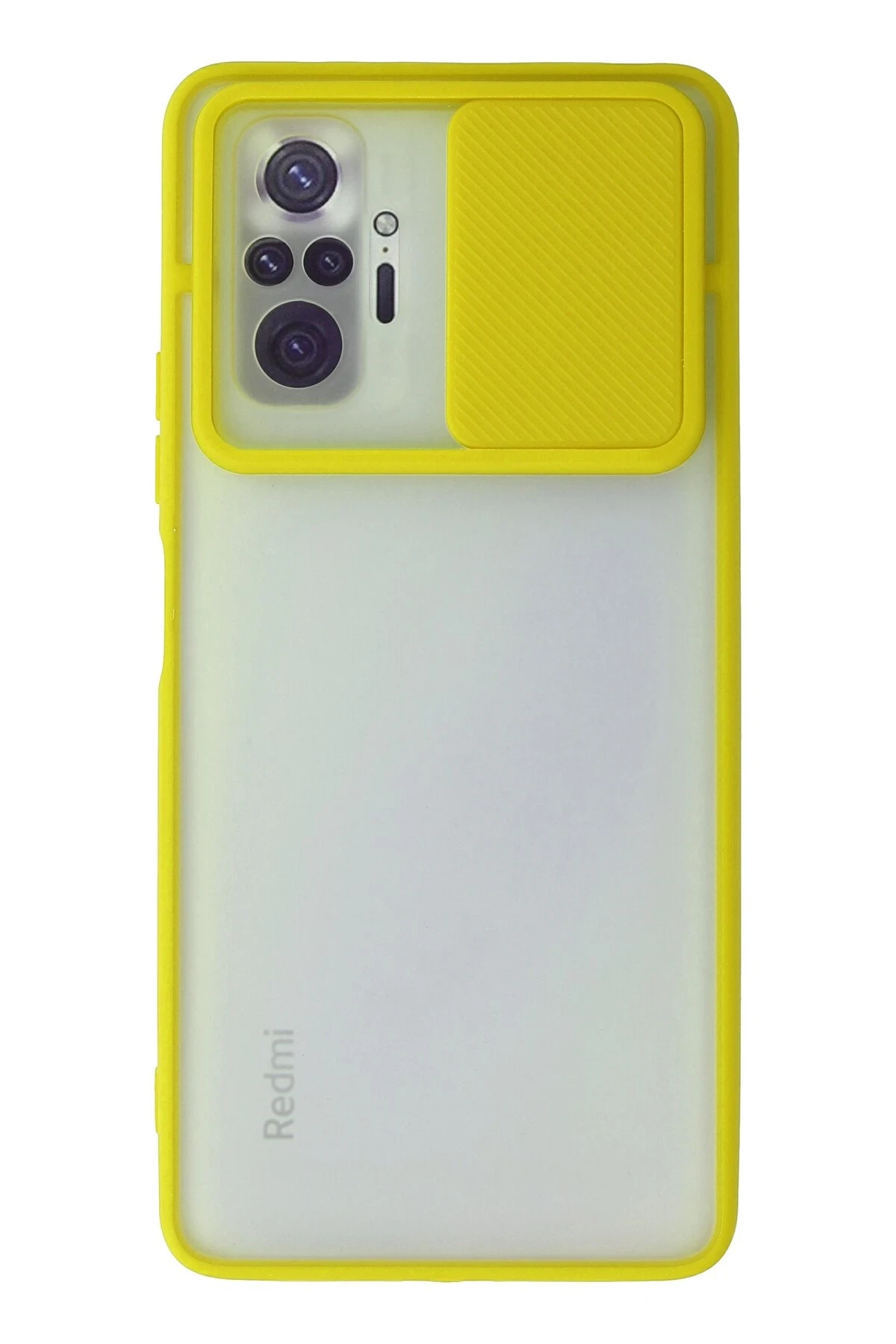 newface-xiaomi-redmi-note-10-pro-kilif-palm-buzlu-kamera-surgulu-silikon-sari-default Uray store Xiaomi Redmi Note 10 Pro Kılıf Palm Buzlu Kamera Sürgülü Silikon - Sarı - Görsel 1
