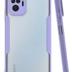 Uray store Xiaomi Redmi Note 10 Pro Kılıf Platin Silikon - Lila