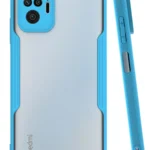 Uray store Xiaomi Redmi Note 10 Pro Kılıf Platin Silikon - Mavi