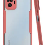 Uray store Xiaomi Redmi Note 10 Pro Kılıf Platin Silikon - Pembe