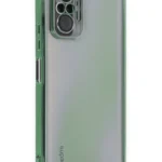 Uray store Xiaomi Redmi Note 10 Pro Kılıf Razer Lensli Silikon - Yeşil