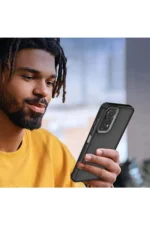 Uray store Xiaomi Redmi Note 11 Kılıf Elegant Kapak - Pudra - Görsel 2
