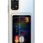 Uray store Xiaomi Redmi Note 11 Kılıf Kart Şeffaf Silikon - Şeffaf