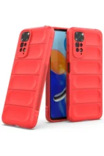 Uray store Xiaomi Redmi Note 11 Kılıf Optimum Silikon - Kırmızı - Görsel 2
