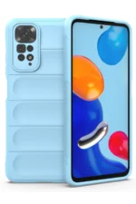 Uray store Xiaomi Redmi Note 11 Kılıf Optimum Silikon - Sky Blue