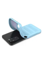 Uray store Xiaomi Redmi Note 11 Kılıf Optimum Silikon - Sky Blue - Görsel 4